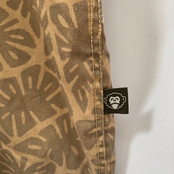 Howler Brothers Tidepool Tech Shirt XL Green Button Up Tropical Fishing Outdoor - Picture 5 of 11